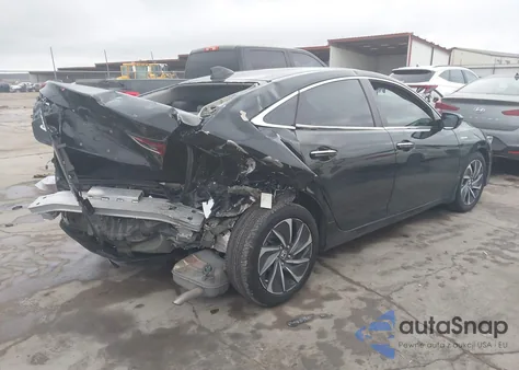 2022 Honda Insight Touring from USA, damaged, VIN 19XZE4F90NE004036